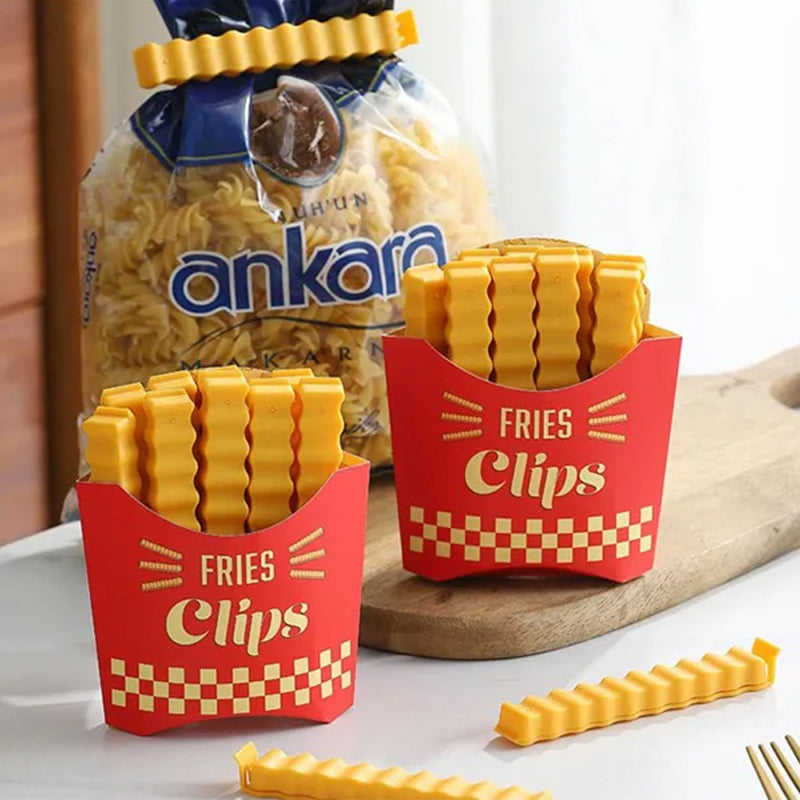 Funny magnetic French fries food closure clip | Kalsten
