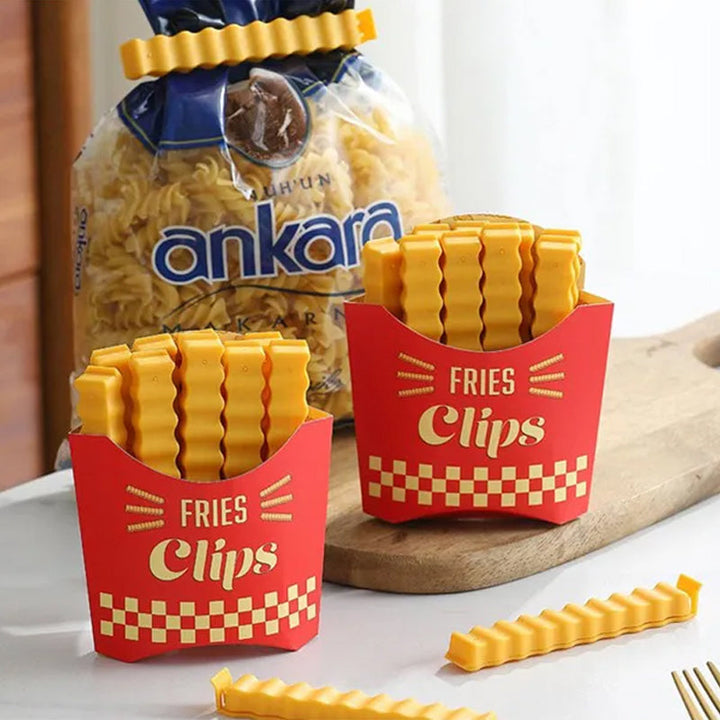 Funny magnetic French fries food closure clip | Kalsten