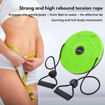 Skanto | Waist Whisper Twisting Disc Pro | Magnetic Massage Balance Board for Core Strength & Waist Training at Home