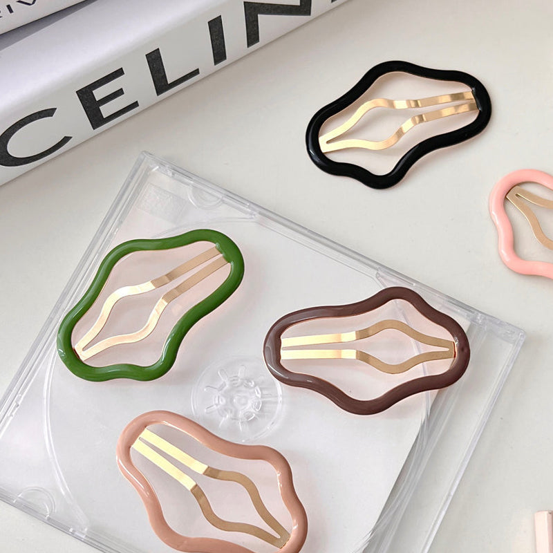 Cloud-shaped hollow fringe clip | Kalsten