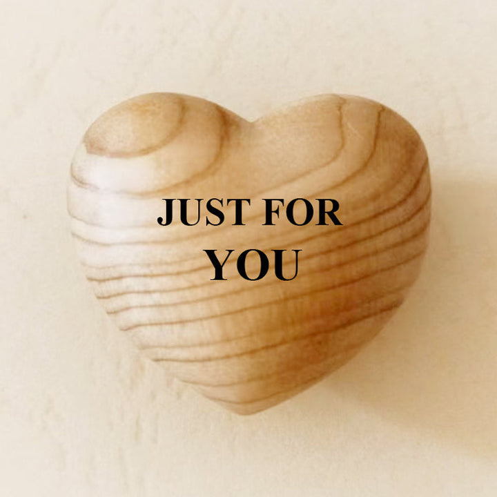 Kalsten | Small Pocket Hug Wooden Heart Token