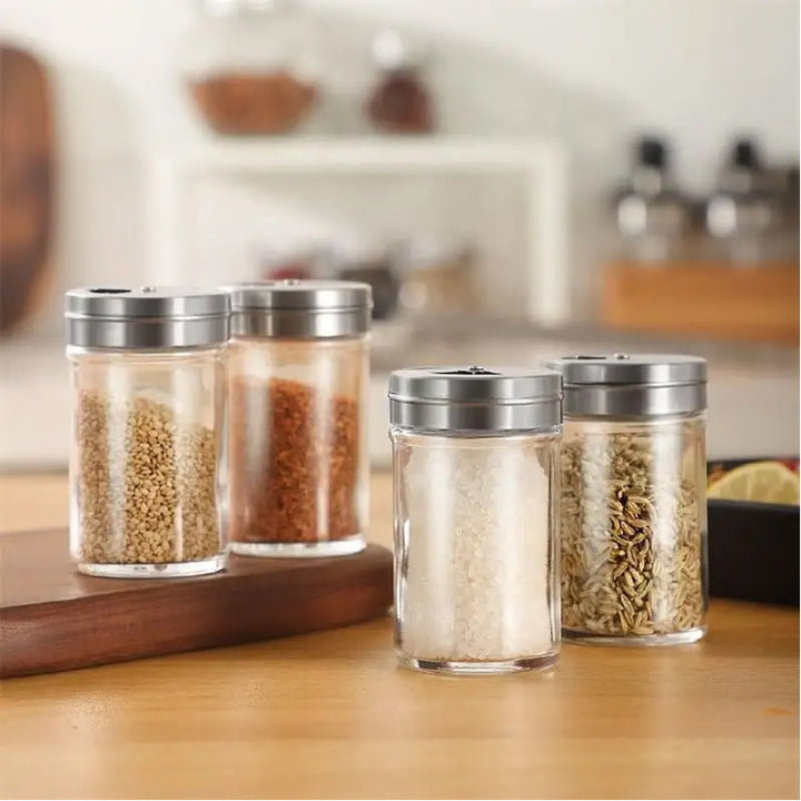 Kalsten | Glass Spice Jars Set