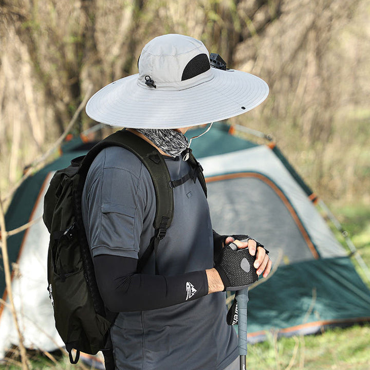 Solar & USB Charging Fan Outdoor Fishing Hat | Kalsten