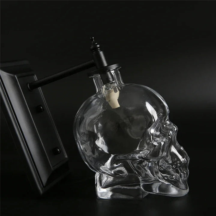 Gothic Skull Bottle Retro Wall Lamp | Kalsten