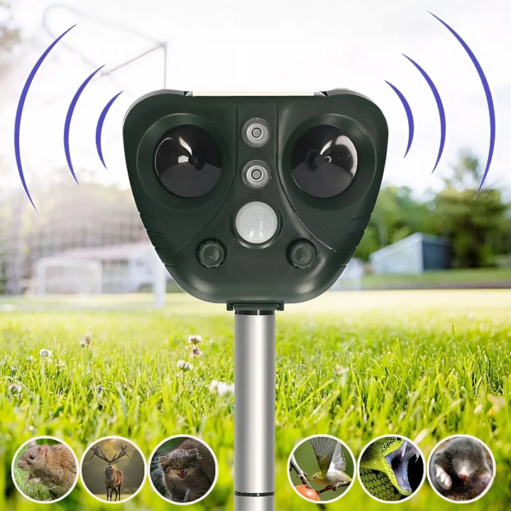 Kalsten | Ultrasonic Bird Repeller, Solar Powered
