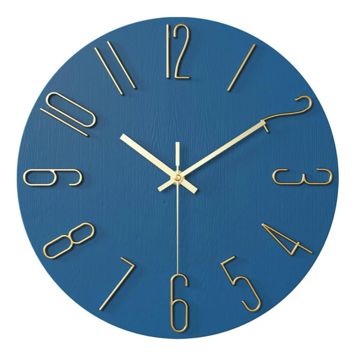 Noble Wall Clock – Modern & Silent Clock for Living Room | Kalsten
