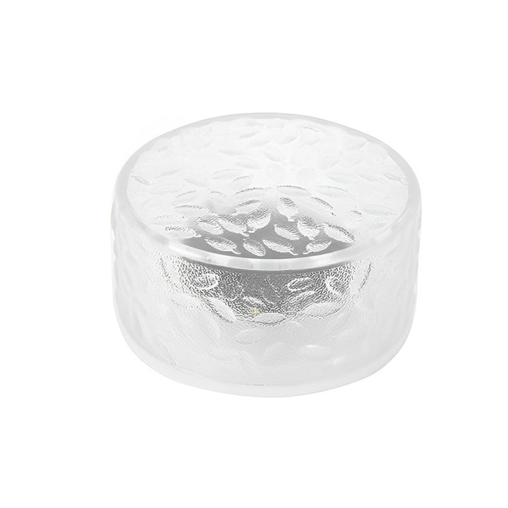 4 Pcs Integrated LED Round Ice Bricks Lights Steps Lighting for Christmas Ambience | Kalsten
