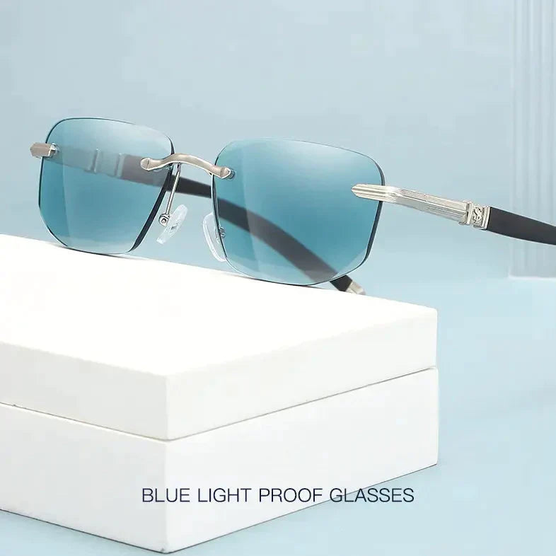 Karnz | Sapphire High Hardness Anti-Blue Light Far and Near Reading Glasses Sunglasses
