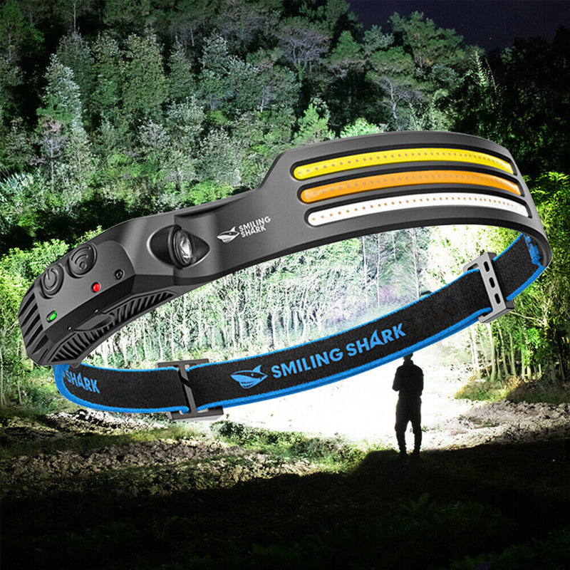 USB Rechargeable Powerful LED Headlamp