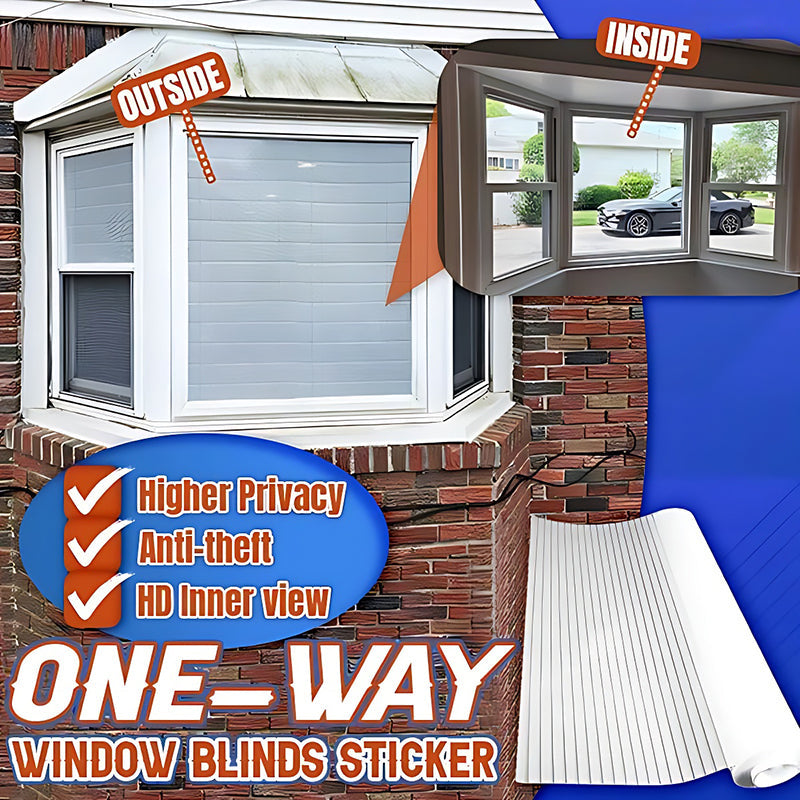 Kalsten | One-Way Imitation Blinds Privacy Window Cover