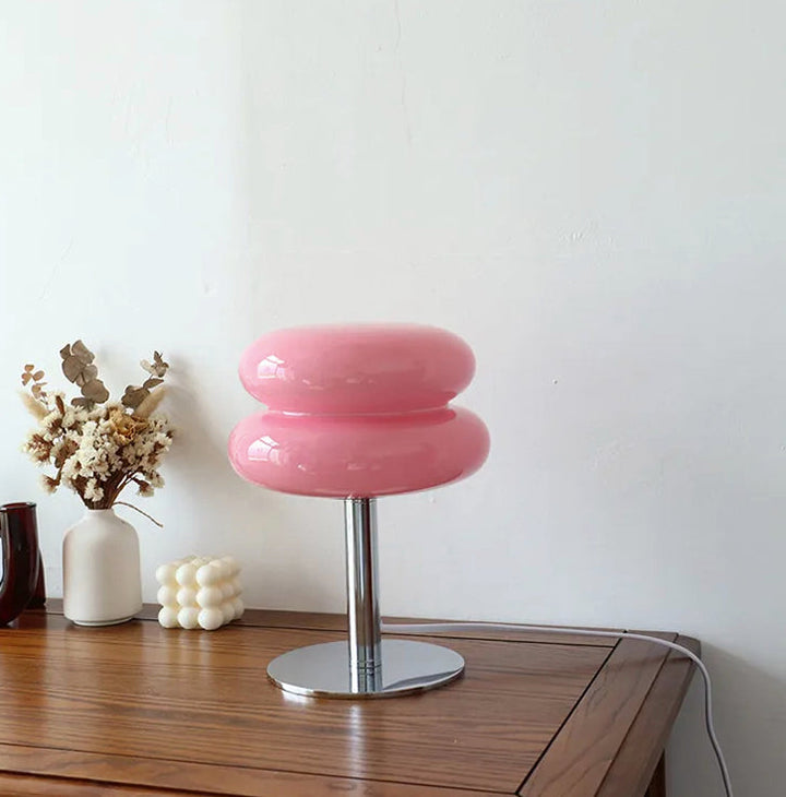 LueurRose – Retro Table Lamp with Dimmable LED and USB | Kalsten