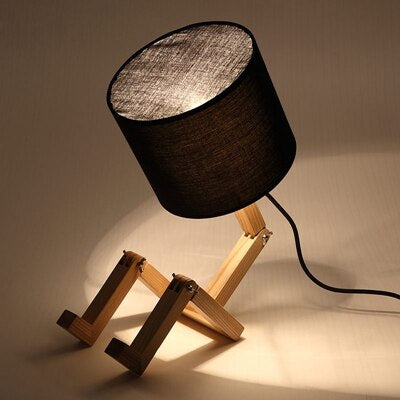 Modern Solid Wood Table Lamp | Kalsten