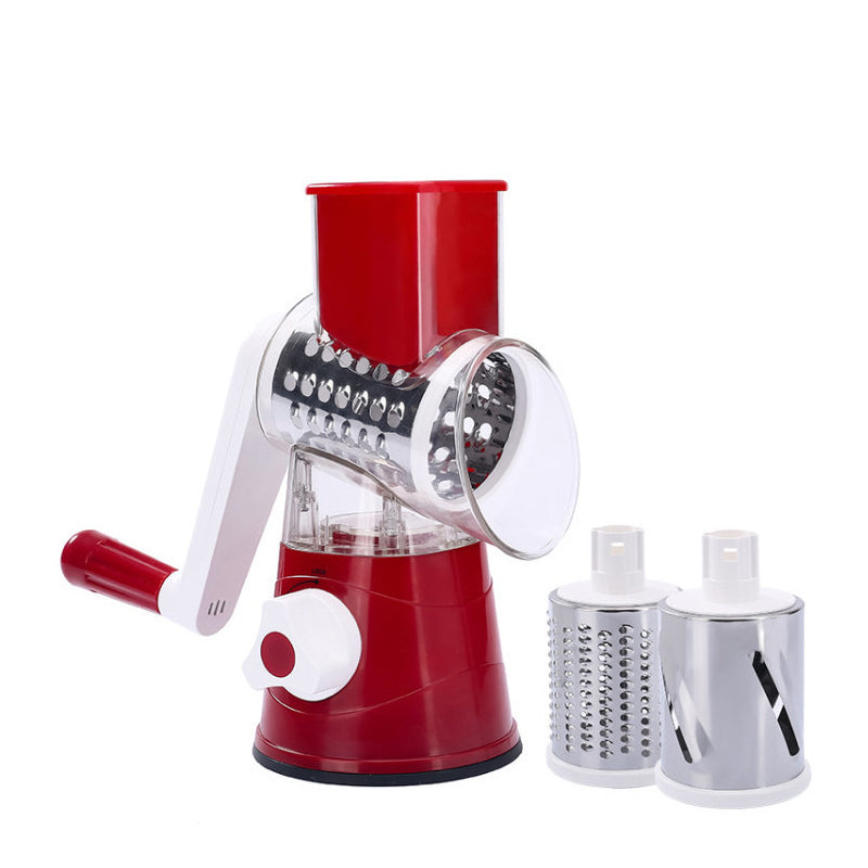 3-in-1 rotary cheese grater vegetable slicer | Kalsten