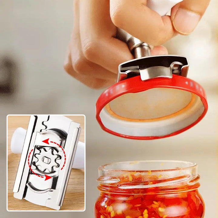 Size-adjustable can opener made of stainless steel | Kalsten