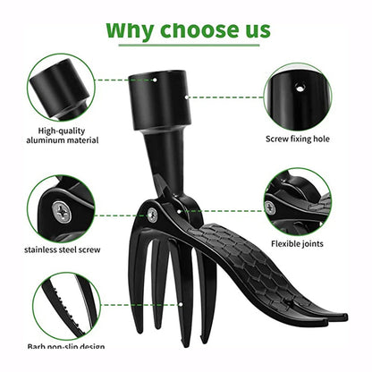 Stainless steel adjustable long handle detachable weed puller | Karnz