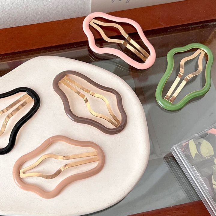 Cloud-shaped hollow fringe clip | Kalsten