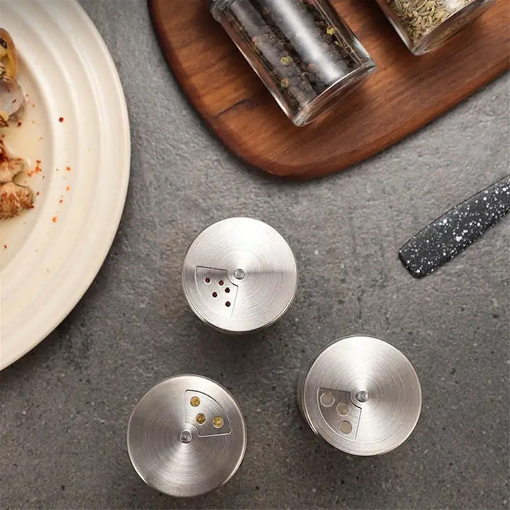 Kalsten | Glass Spice Jars Set