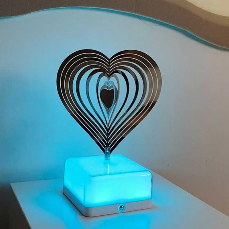 Rotating ambient light made of metal | Kalsten