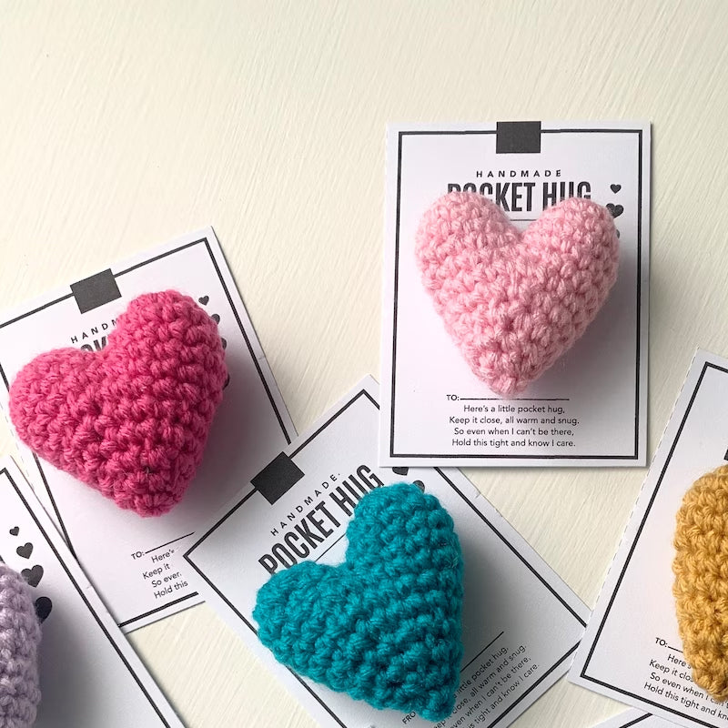 Kalsten | Pocket Hug Crocheted Heart Small Gift