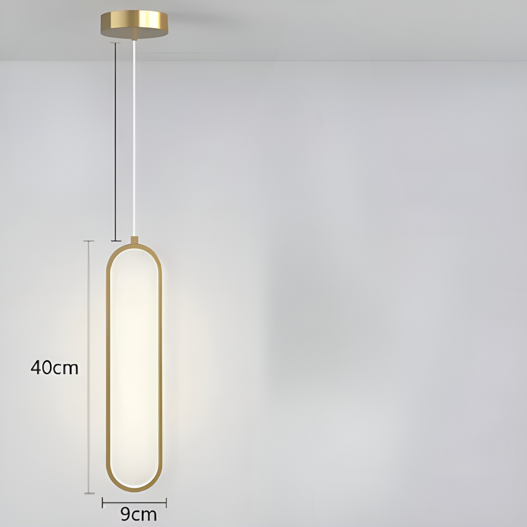 GildedGlow Light - Decorative LED Pendant Lamp | Kalsten
