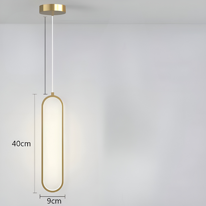 GildedGlow Light - Decorative LED Pendant Lamp | Kalsten