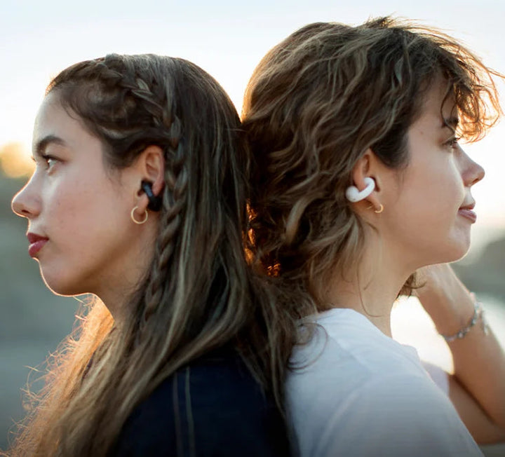 Bone conduction headphones with wireless ear clip | Kalsten