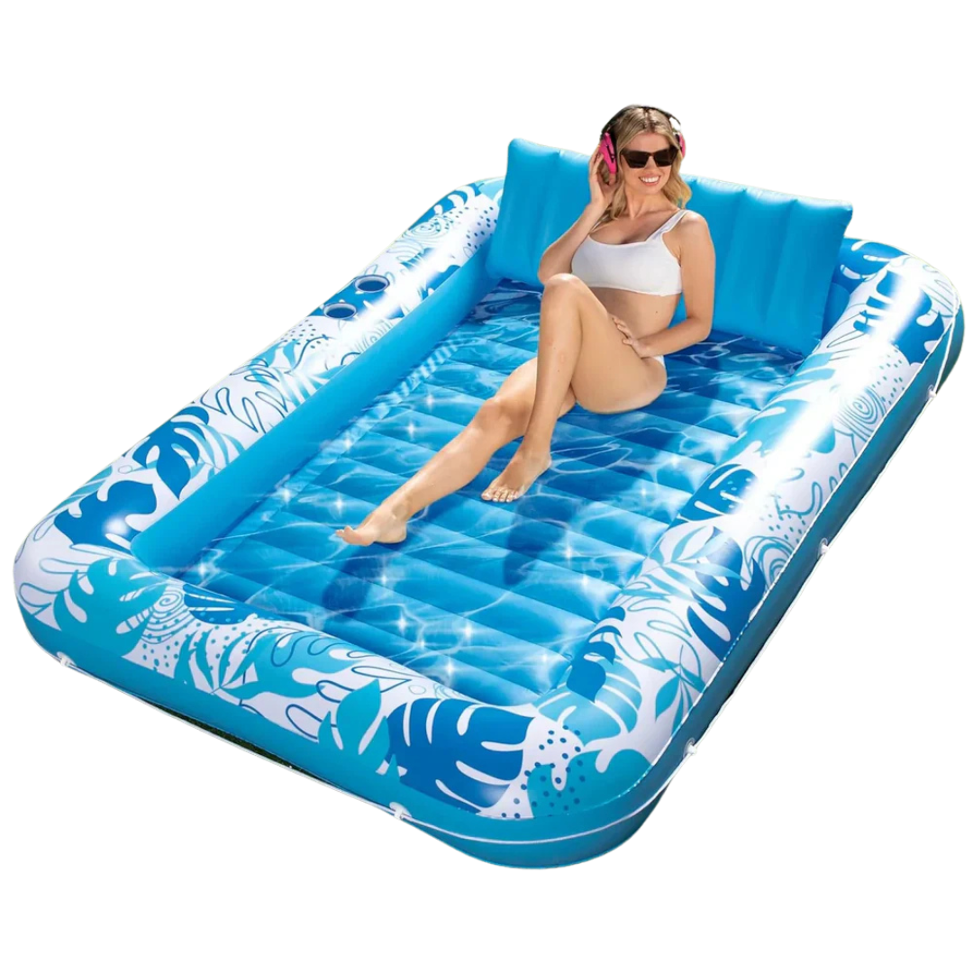 Skanto | SunLounge Inflatable Sun Pool – Comfortable Lounger for Garden or Balcony