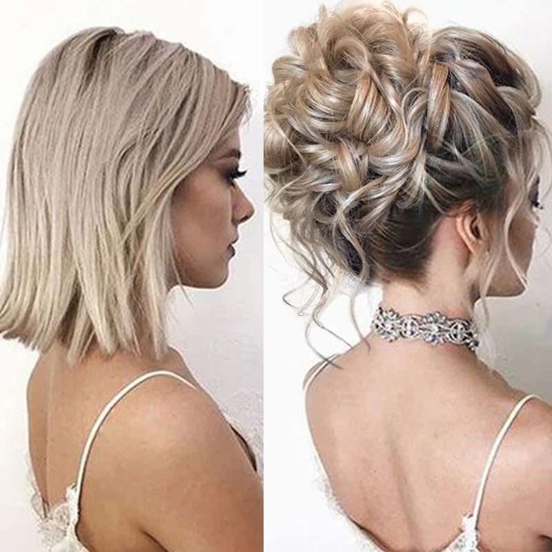 Hair bun ponytail with clip | Kalsten