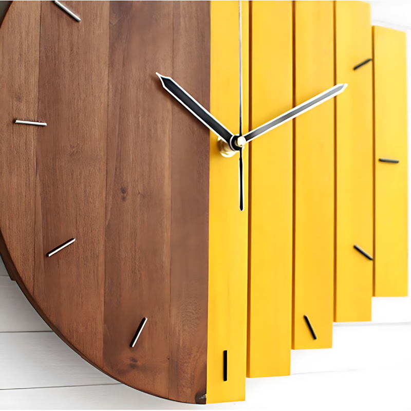 Skanto | ClarityTime | Silent Wall Clock with Timeless Minimalist Design for Elegant Interiors