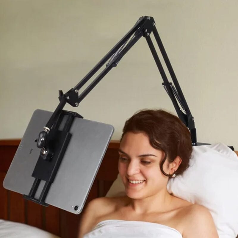 Hidden, extendable table tablet and phone holder | Kalsten