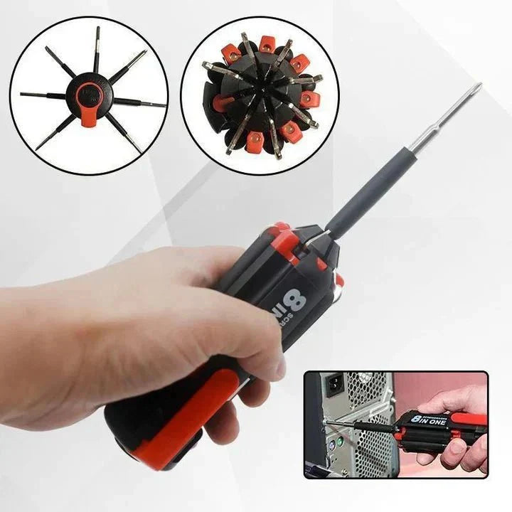 QuickFix - Screw 8 in 1 - Practical and versatile - Ideal for all tasks | Kalsten