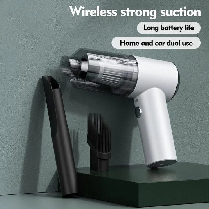 AeroClean Wireless Mini Vacuum Cleaner with Vacuum Function – USB Rechargeable | Kalsten