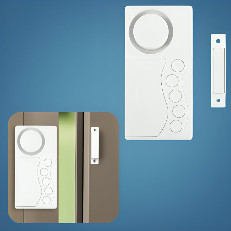 Instant Alert Modes – 108dB Loud Slim Design – Easy Install – Protect Kids & Home Security Kalsten