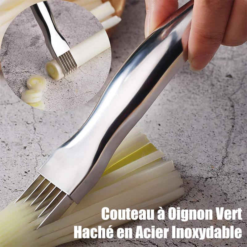 Green Onion Chopper Knife Stainless Steel | Kalsten