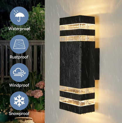 LED Outdoor Wall Lantern Sconce