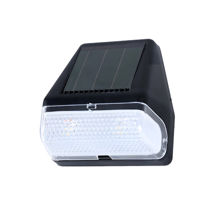 4 Pcs Dusk-to-Dawn Sensor Step Lights Outdoor Warm White LED Solar Stair Lighting | Kalsten
