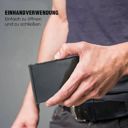 Skanto | Ultra-Thin Card Holder with Anti-Theft and Demagnetization Protection