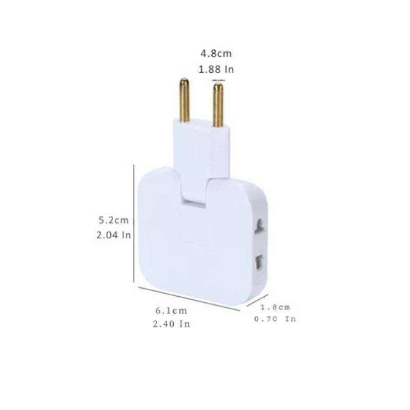 FlexiPlug – Ultra-Thin 180° Rotatable Extension Cord