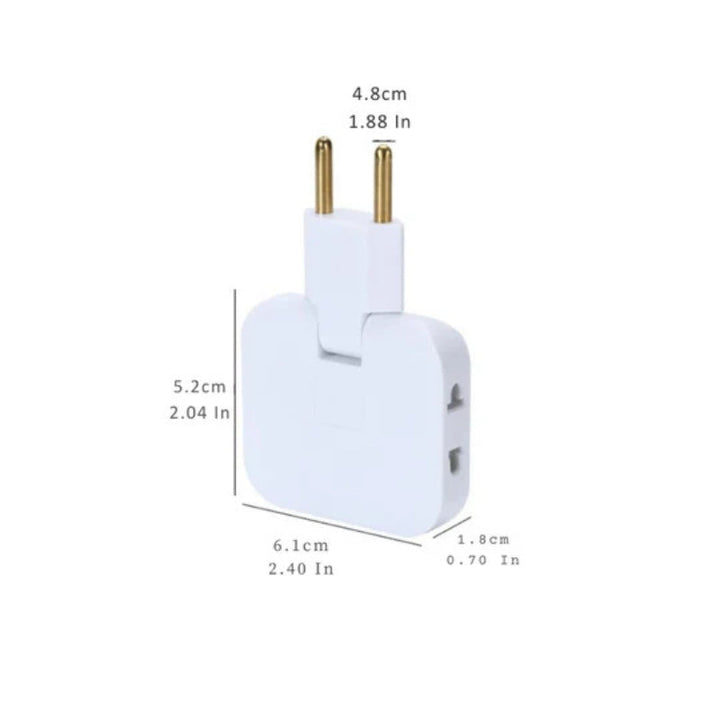 FlexiPlug – Ultra-Thin 180° Rotatable Extension Cord