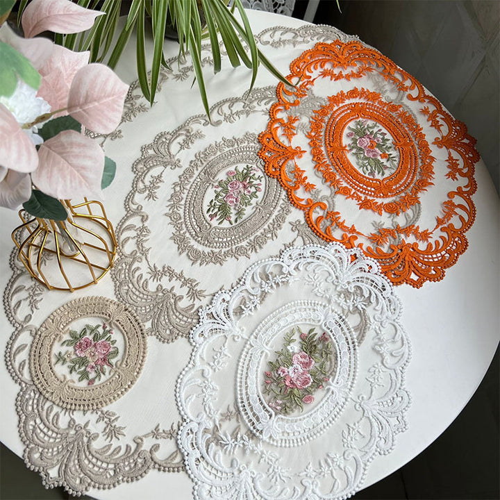 Handmade Crochet Lace Tablecloth Doilies | Kalsten