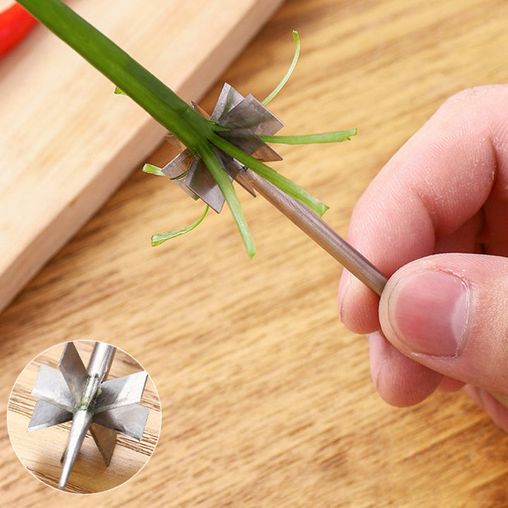 Stainless Steel Plum Blossom Onion Cutter | Kalsten