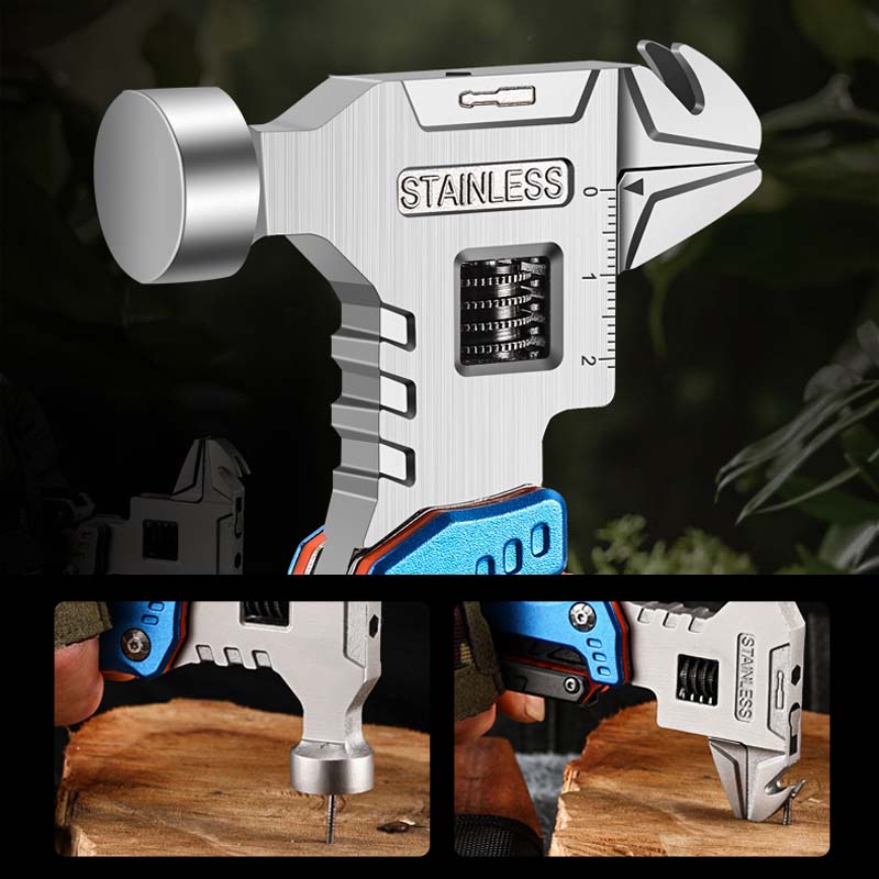 Kalsten | Multifunctional Stainless Steel Folding Body Ball Hammer