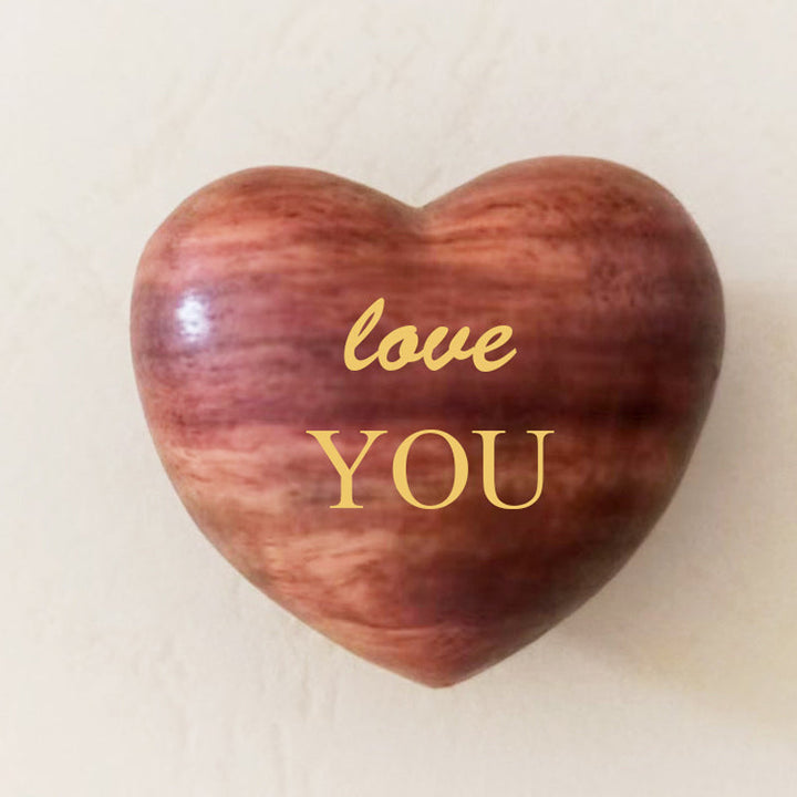 Kalsten | Small Pocket Hug Wooden Heart Token