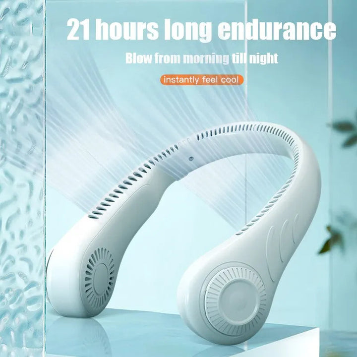 Portable Neck Fan with 360 Cooling Airflow | Kalsten
