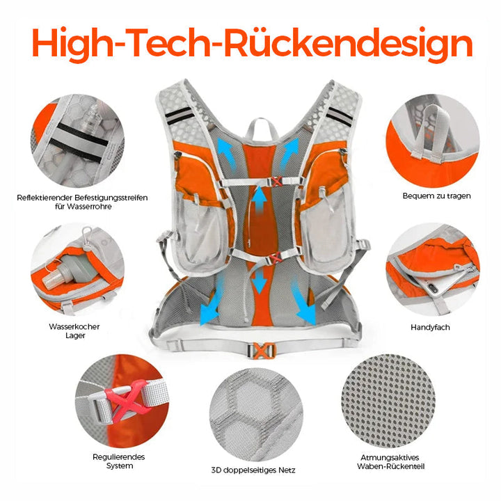Outdoor Light and Breathable Backpack Bike Bag | Kalsten