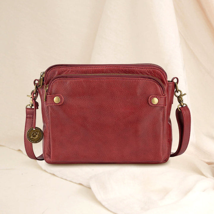 Kalsten | Three-Layer-Leather-Crossbody-Shoulder- & Clutch-Bag