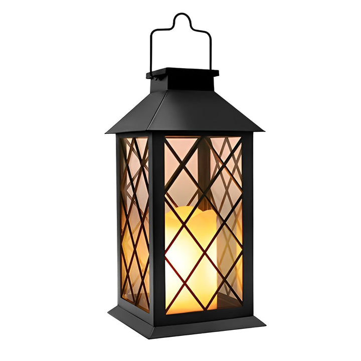 Portable Lantern Waterproof LED Intelligent Black Solar Outdoor Lights | Kalsten