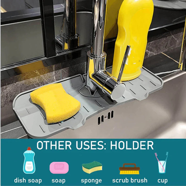Silicone Faucet Handle Drop Catch Tray | Kalsten