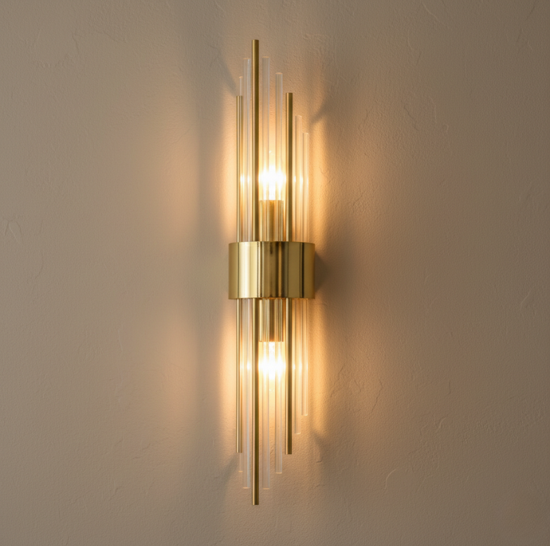 Crystal Adjustable LED Wall Sconce