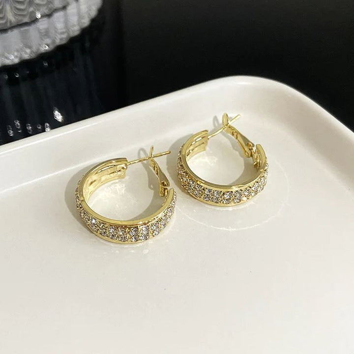 Kalsten | Lymphatic activity hoop earrings
